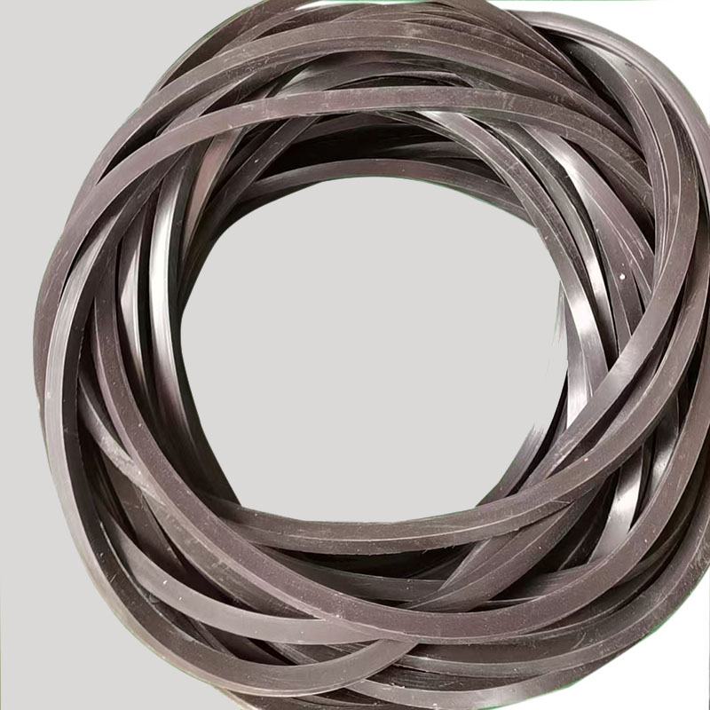 10*10mm棕色氟膠條方形